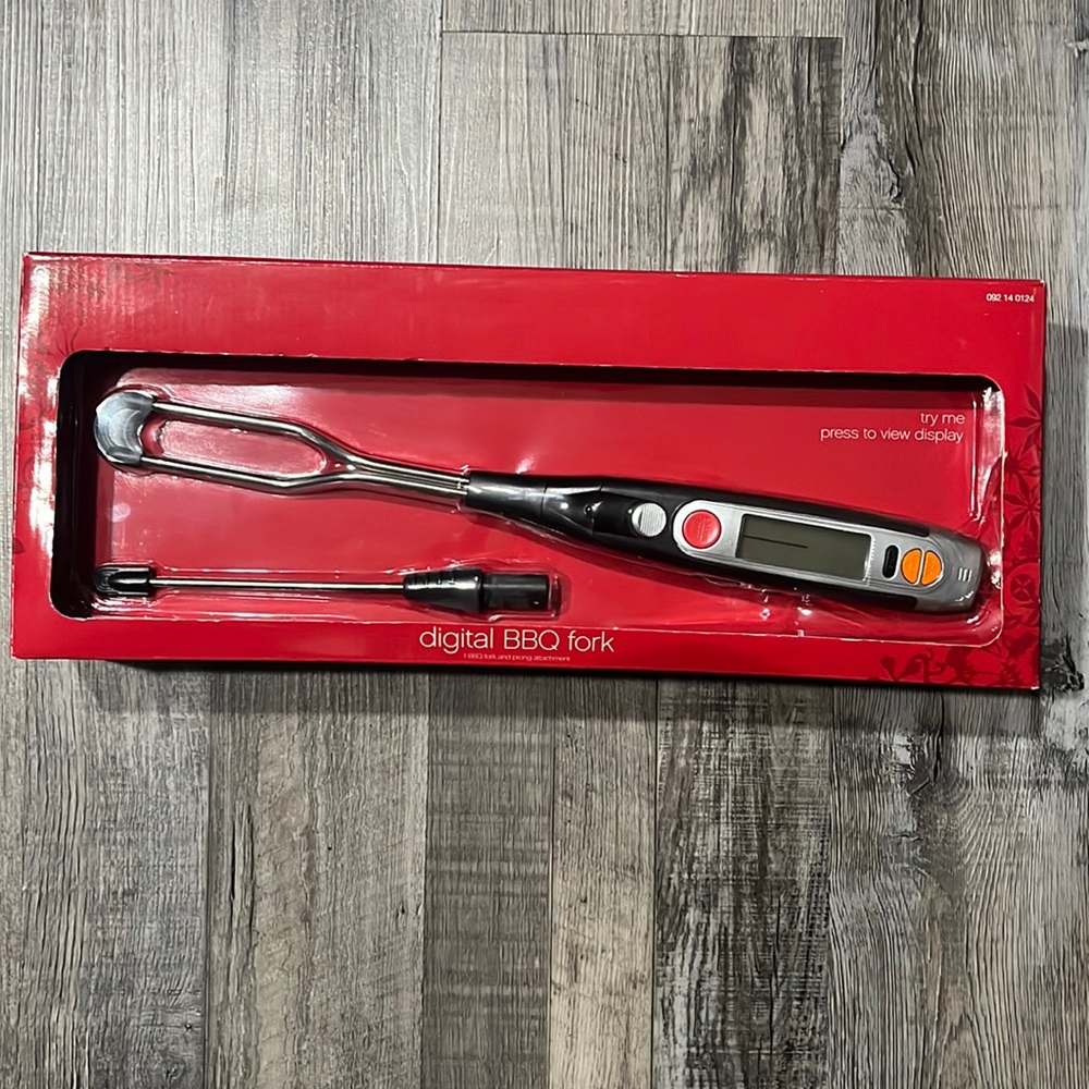 Digital BBQ Fork and Prong Set